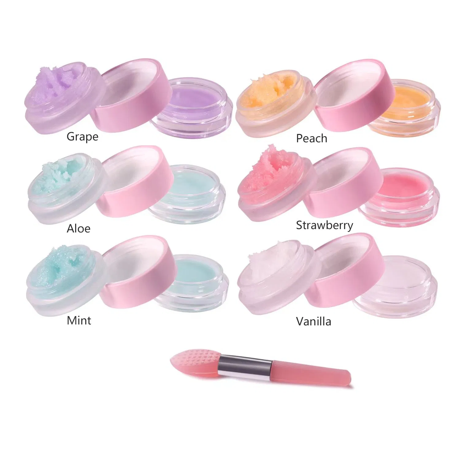 Nourishing 2-in-1 Lip Treatment Lip Scrub and Moisturizing Lip Balm