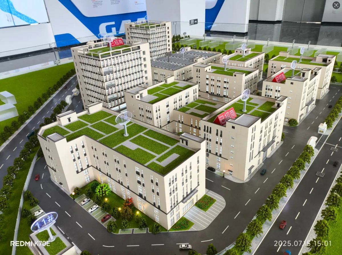 Modern Professional 3D Customized Project Industrial Park Sand Table Model