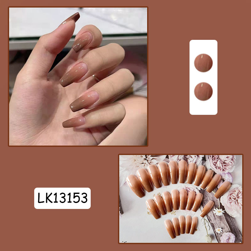 Fashionable New Fake Nail Boxed Wearable artificial Nail Artificial Wearing Fashion Nails