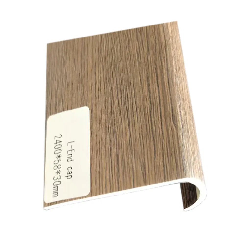 Top Quality Easy Installation Vinyl Flooring Spc Indoor Spc Flooring Accessories Stair Nose