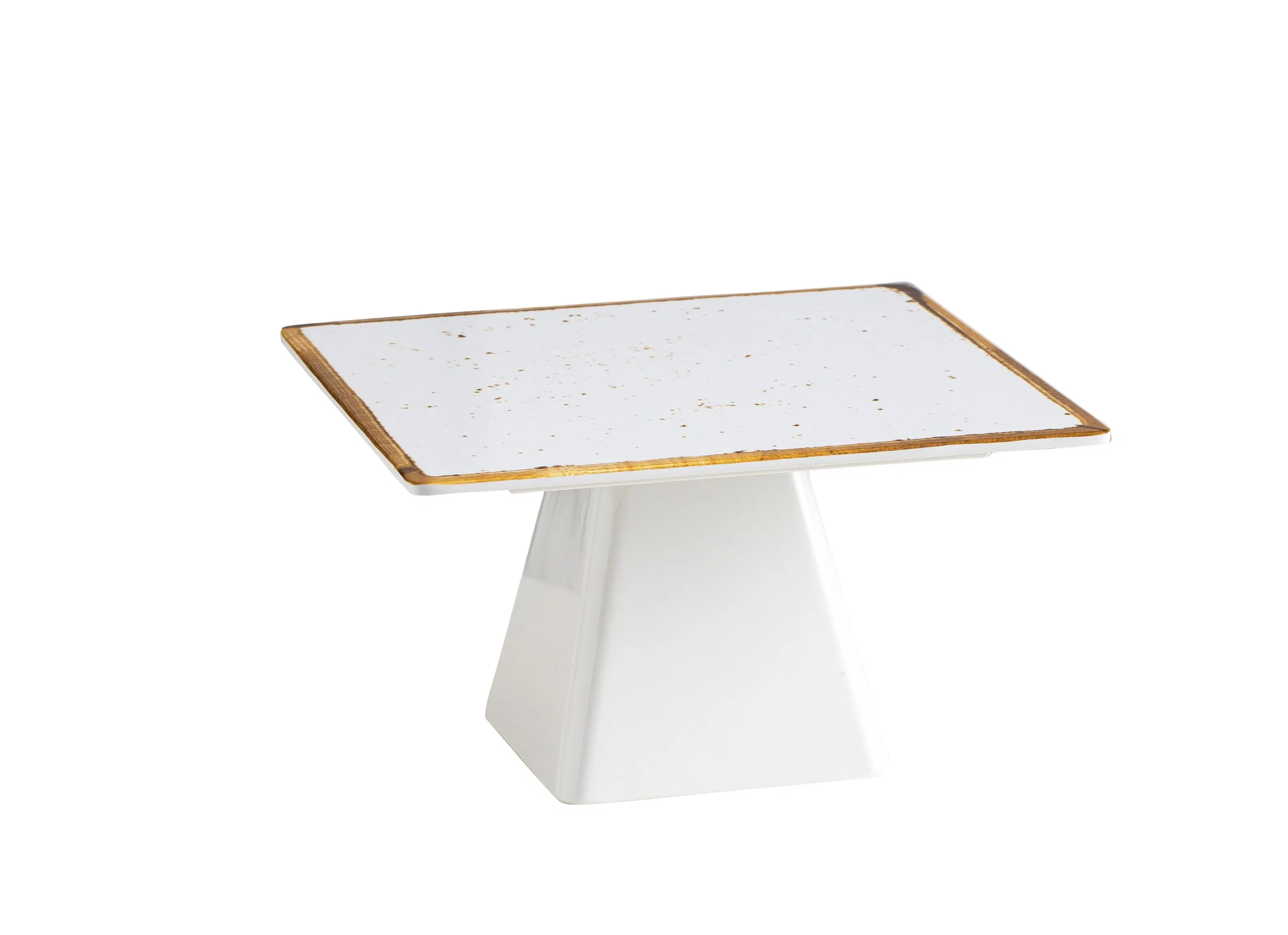 Melamine Gastronorm Buffet Trays, Heavy Duty Break Resistant Commercial Foodservice Restaurant Hotel Grade, 35X17X2 Brown Rim,
