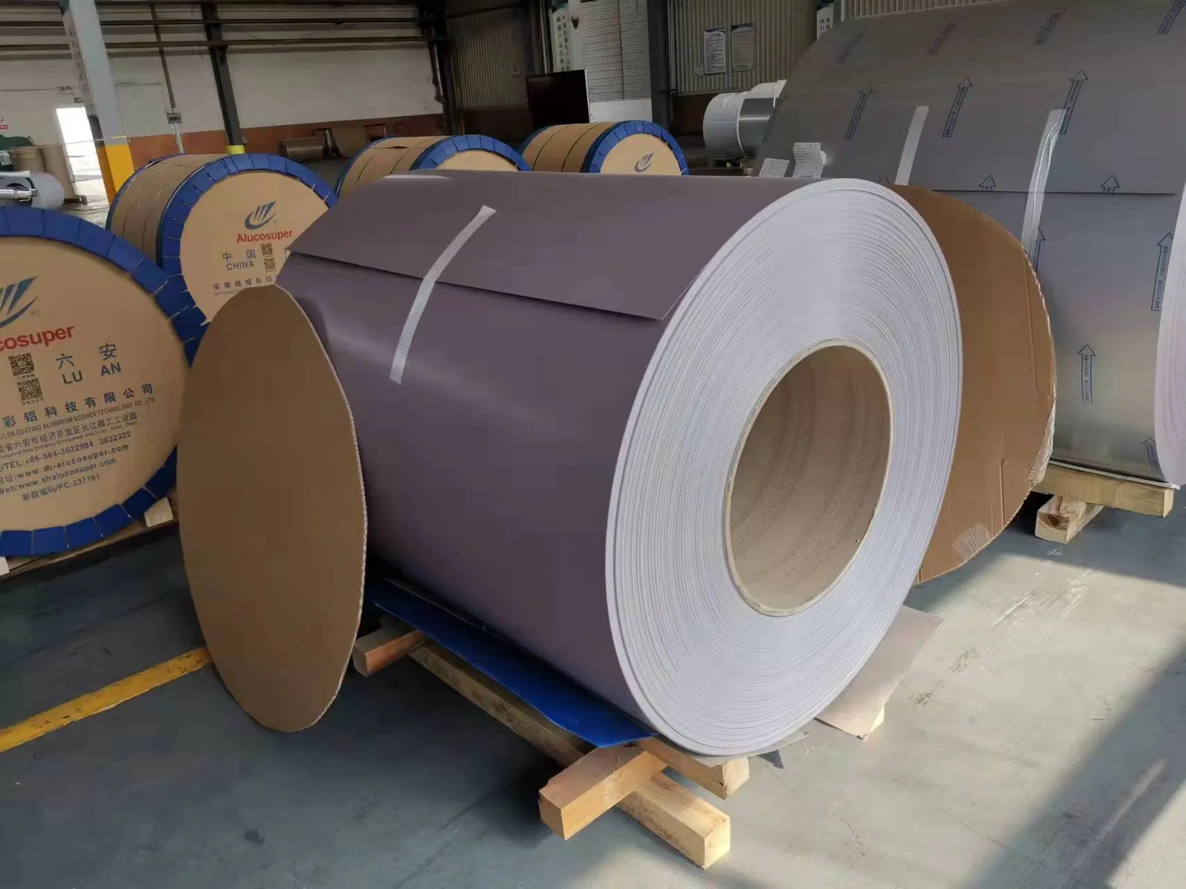 High Quality HDPE Coating Color Coated Aluminum Coil/ Sheet for Metal Roofing