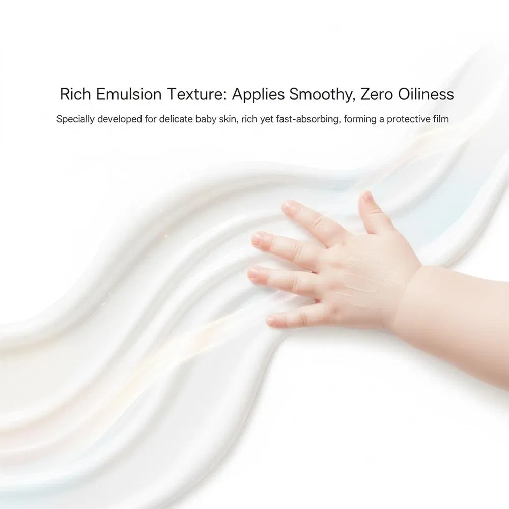 Natural Baby Sunscreen Gentle Broad-Spectrum UV Protection Hypoallergenic Moisturizing
