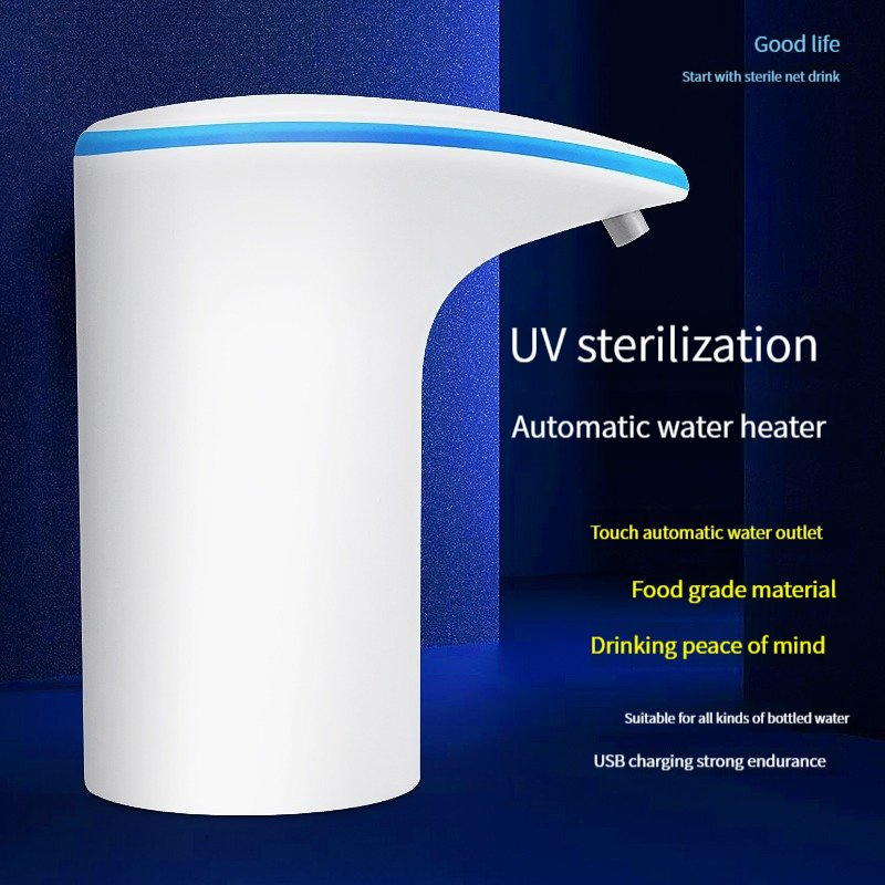 USB Sterilization Rechargeable Intelligent Portable Water Dispenser Barreled Water Pump Bottled Water Pump