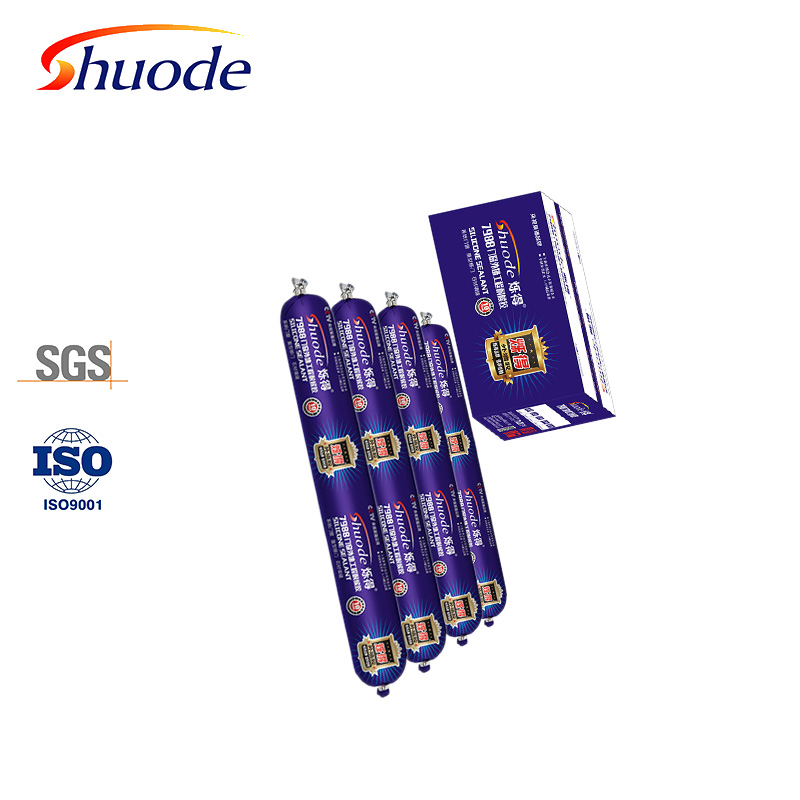 High Viscosity Silicone Sealant for Wood and Glass, White Option