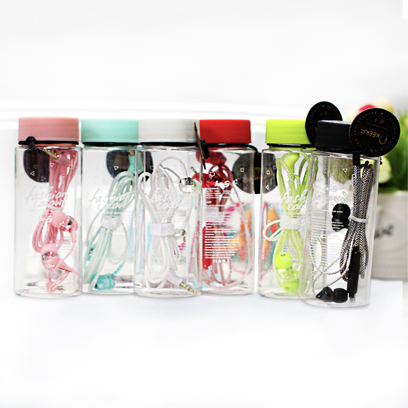 Factory Direct Supply Bottle Earphone Mobile Headphone for iPhone