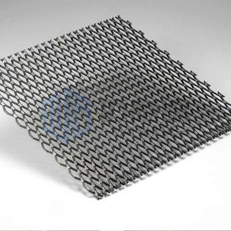 Aluminium Expanded Exterior Wall Metal Wire Mesh