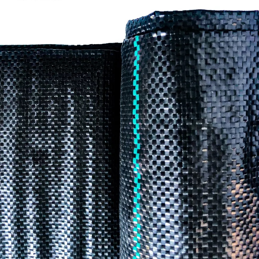 PP or PE Barrier Ground Cloth Weeding Cover Anti-Grass Weed Mat Fabric
