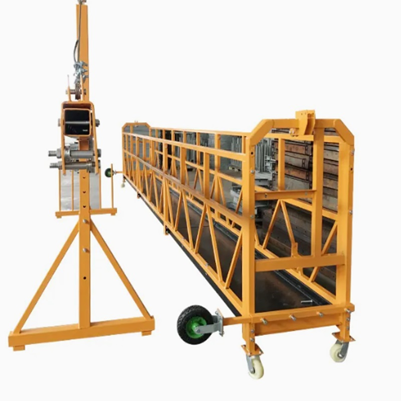 Plataforma Suspendida/EL Cable/EL Cable De Acero/La Estructura Del Techo