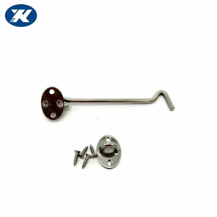 Stainless Steel Eye Hook Window Stay Lock Hook Bolt Door Lock