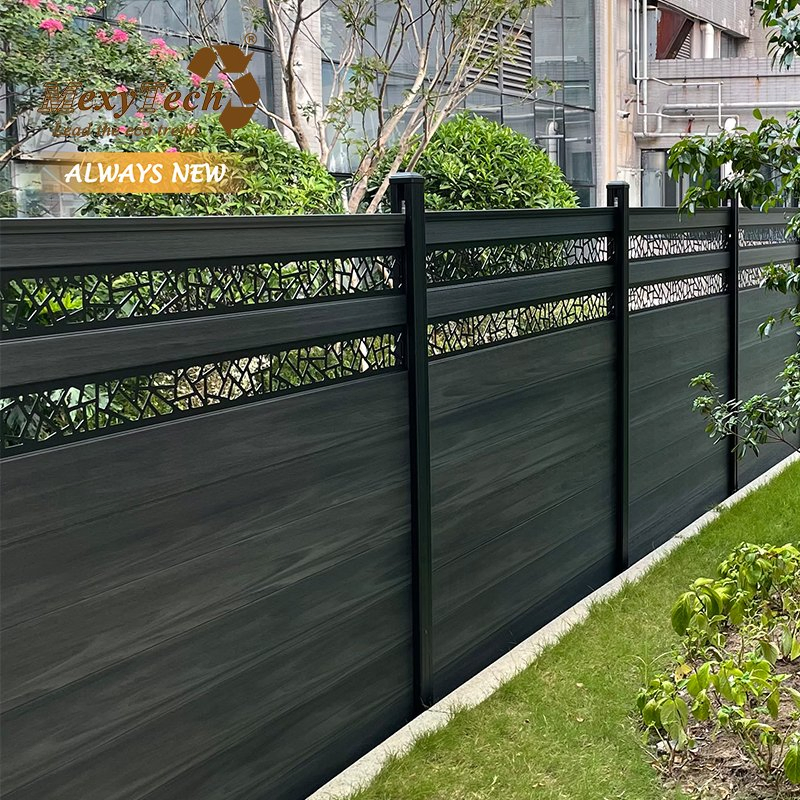 Wholesale Wood Plastic Composite Fencing Garden Board Privacy WPC Fence
