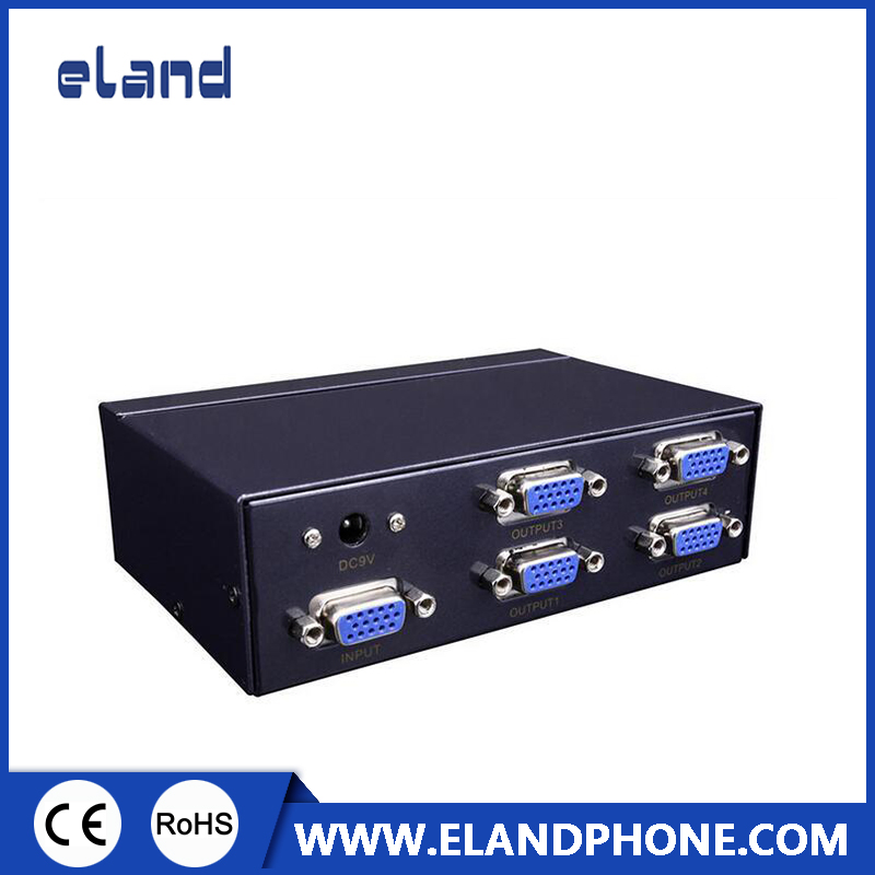 Разветвитель VGA 1x4, 4 порта, 250 МГц