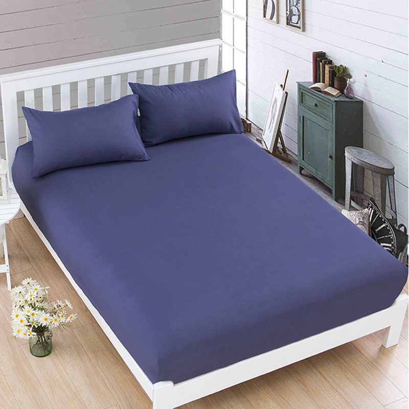 Wholesale Microfiber Home Hotel Bed Sheet Bedspread Mattress Cover Fitted Bed Sheet