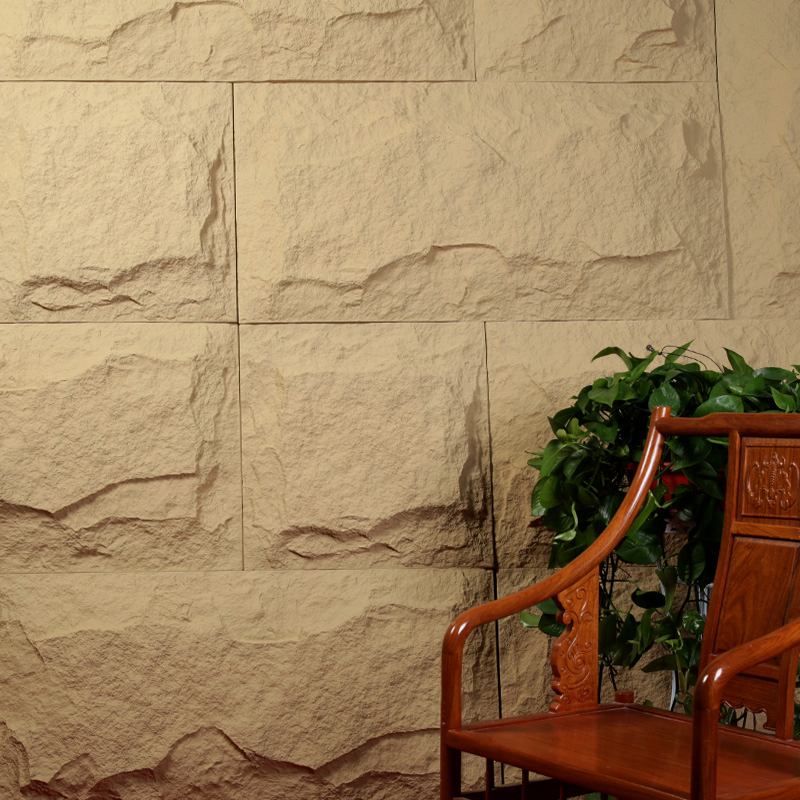 Contemporary PU Stone Panels for Wall Cladding with Waterproof and Lightweight Feature