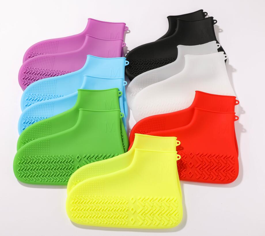 Seven Color Silicone Kids School Shoes Cover, Foldable