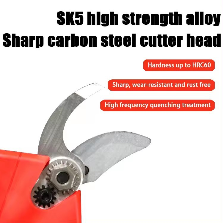 China Supplier 20V Cordless Electric Pruning Shears Brushless Motor 30mm Branch Cut Lithium Battery