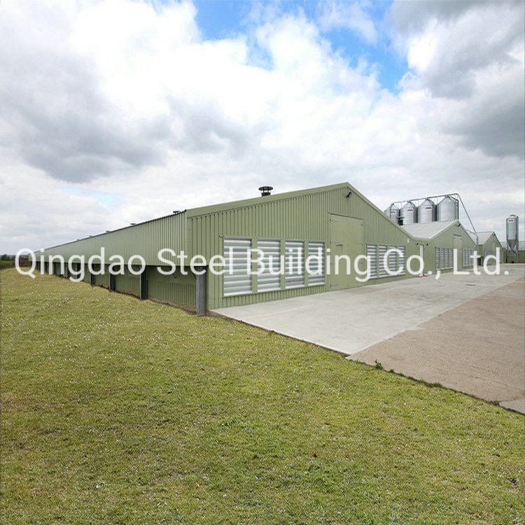 Prefab Steel Structure Poutlry Farm with Great Price