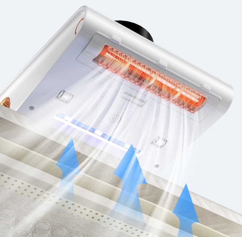 Wireless Household Ultraviolet Sterilizer Handheld Vacuum Mite Remover Double Cup Dual Motor Mite Remover