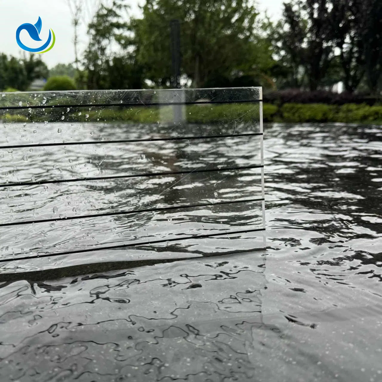 Arris PMMA Polycarbonate Solid Sheet for Highway Noise Barrier Wall Office Partition Sound Barrier Sheet Acrylic