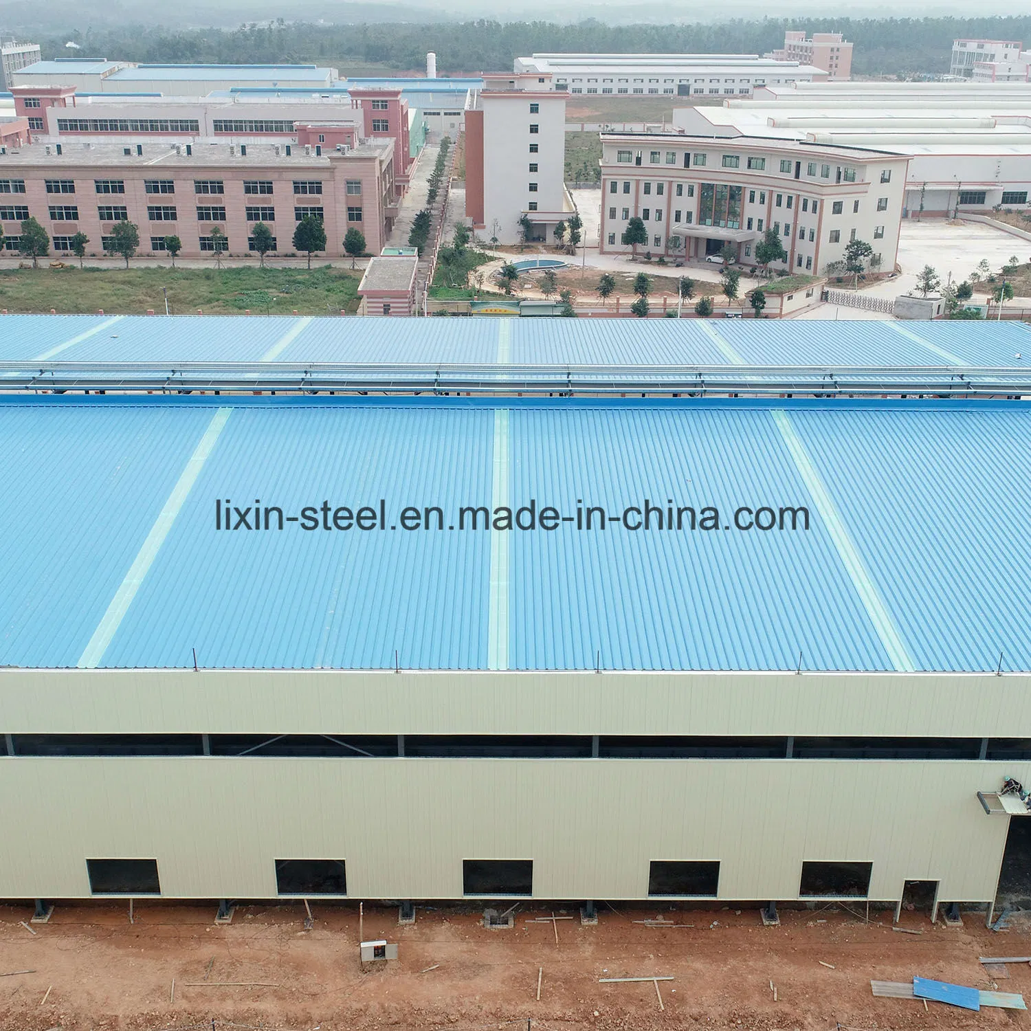 Good Quality Steel Structure Fabrication Metal Sheet Building Structure House