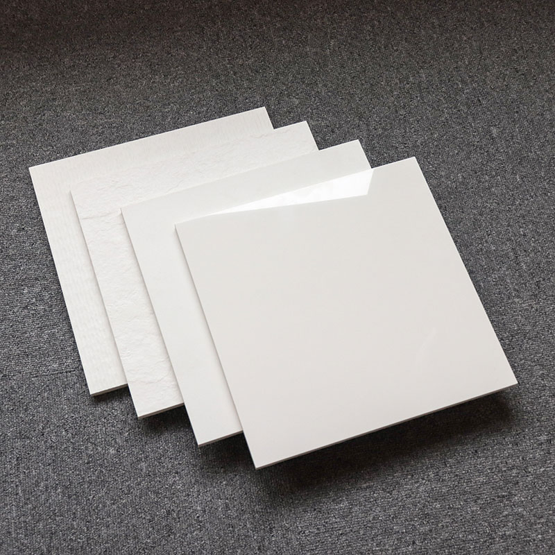 30X30/30X60/60X60cm Super Black and White Brown Porcelain Floor Tile for Living Room Bathroom Kitchen Floor