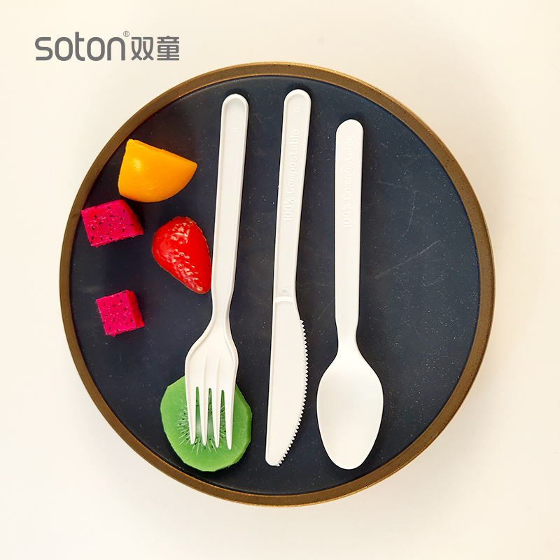7 Inch Biodegradable Compostable Cpla Cutlery