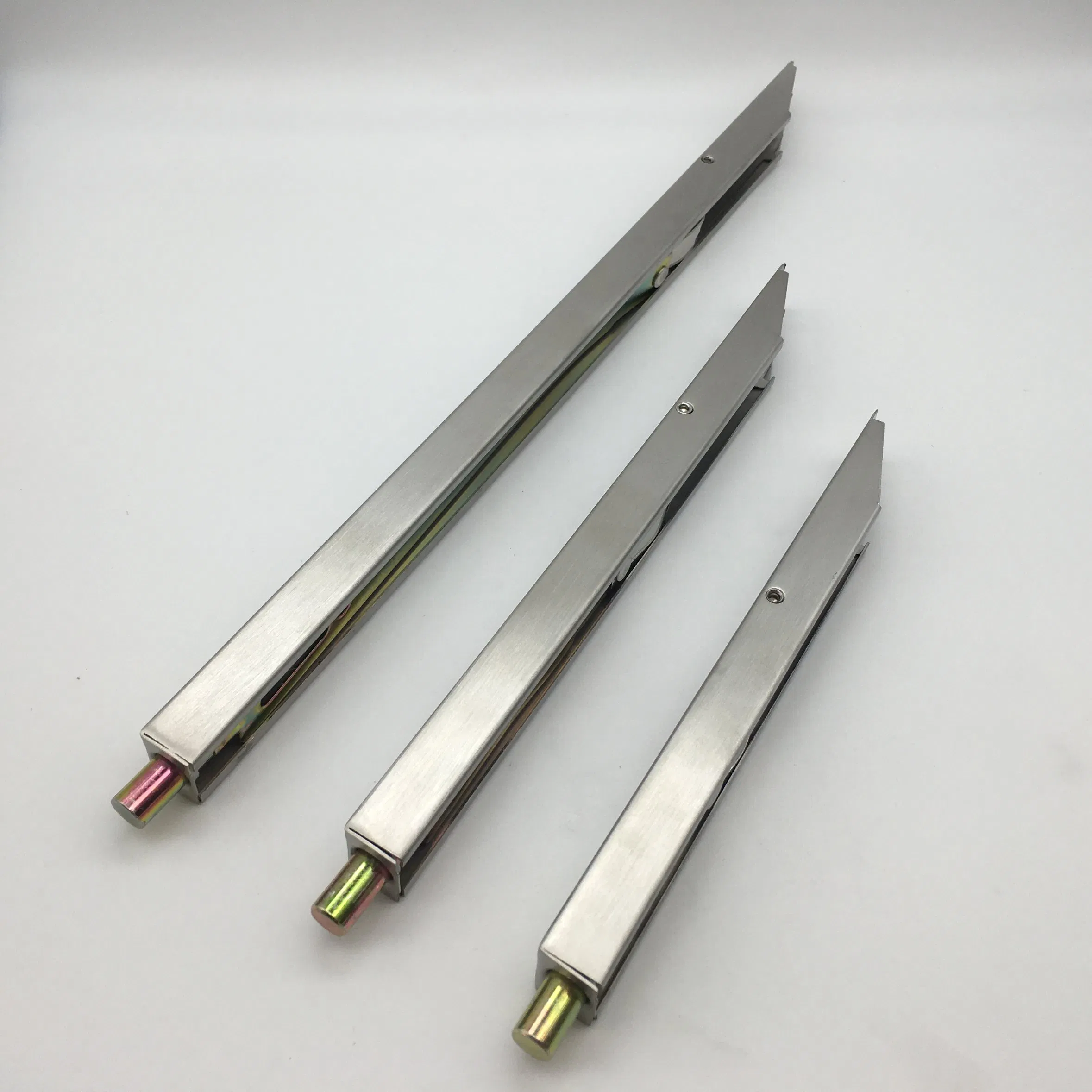 Stainless Steel Flush Bolt with Bolt Work on One Side and Folding Lever