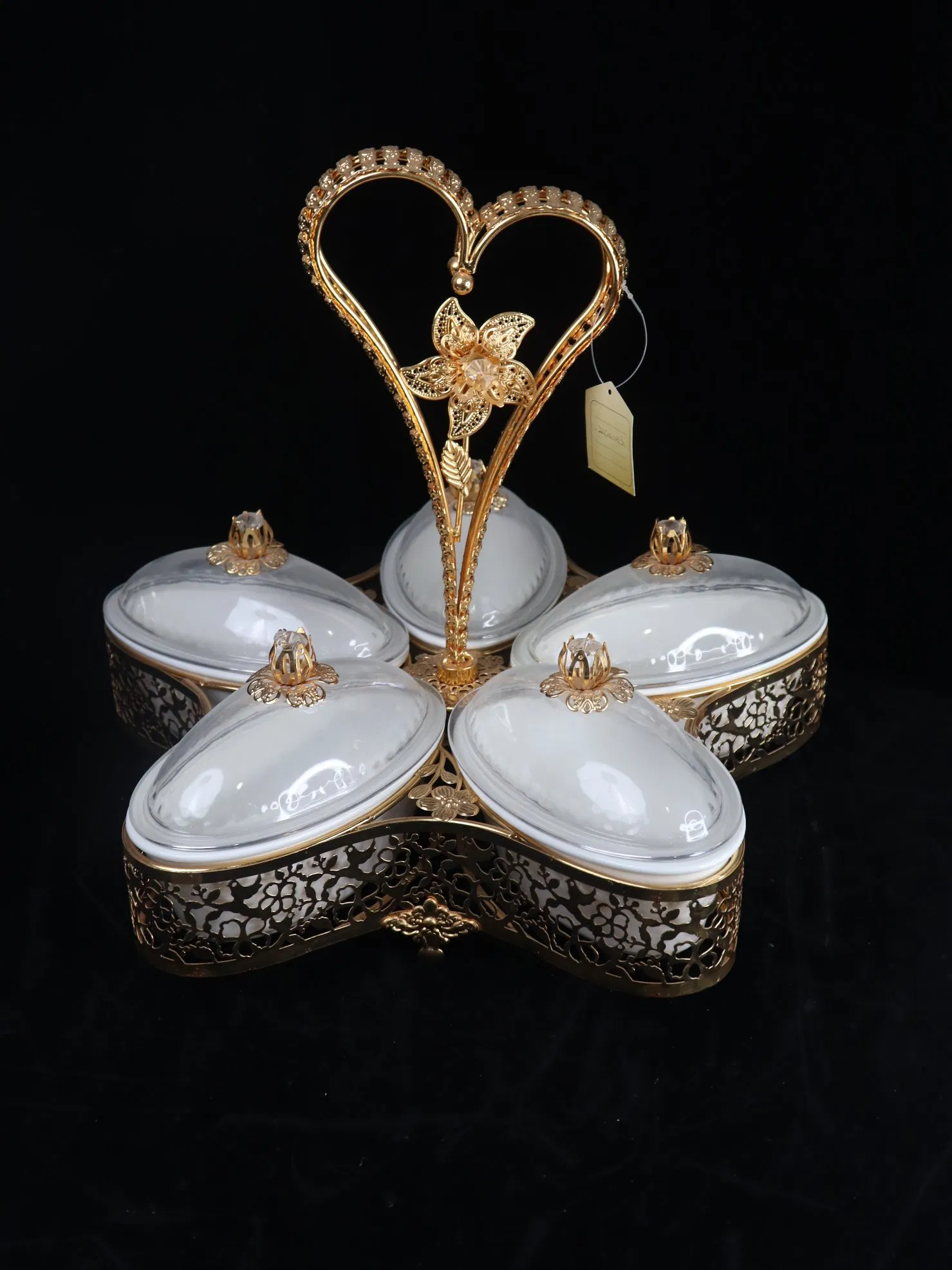 Luxury Candy Tray with Plastic Bowl Set by Jiayi1