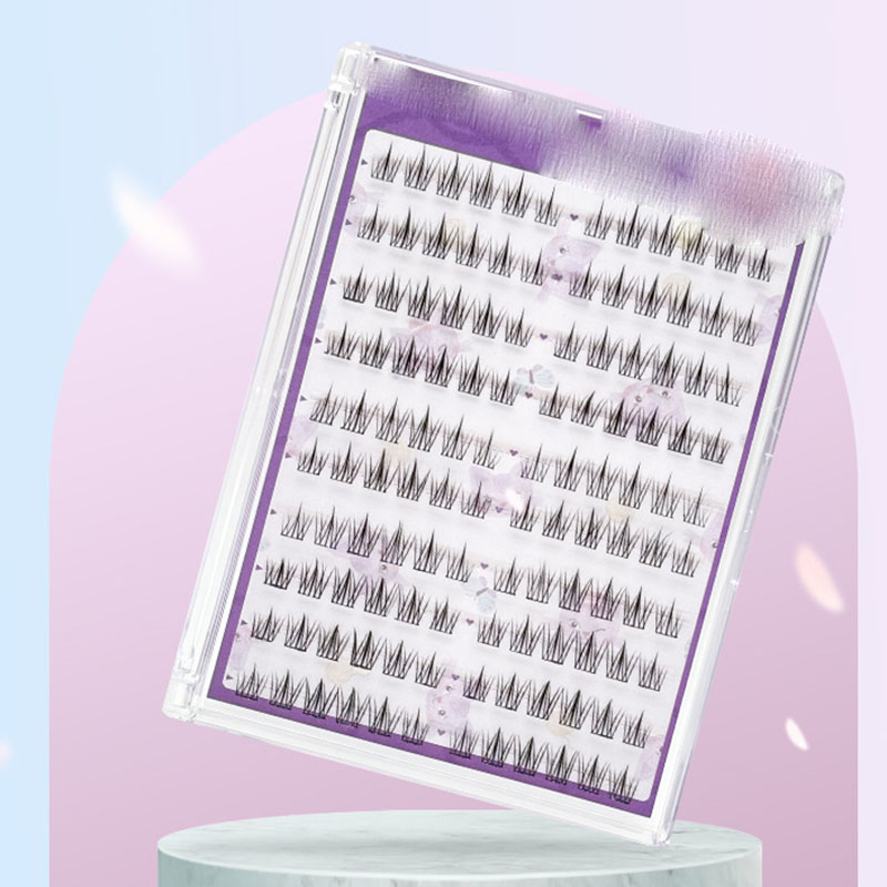 Wholesale 10 Rows of Lazy Natural Thick Sunflower Eyelash Book