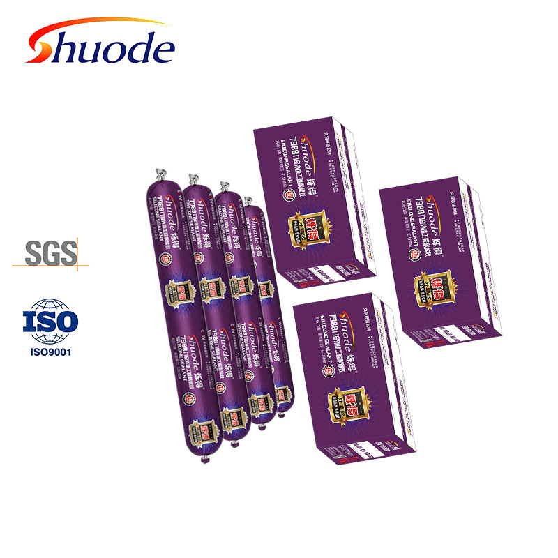 Black Waterproof Silicone Sealant, Ideal for Glass and Wood Projects