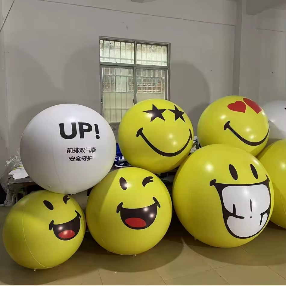 Boyi Inflatable Sky Floating Helium Balloons, Airtight PVC Inflatable Sphere