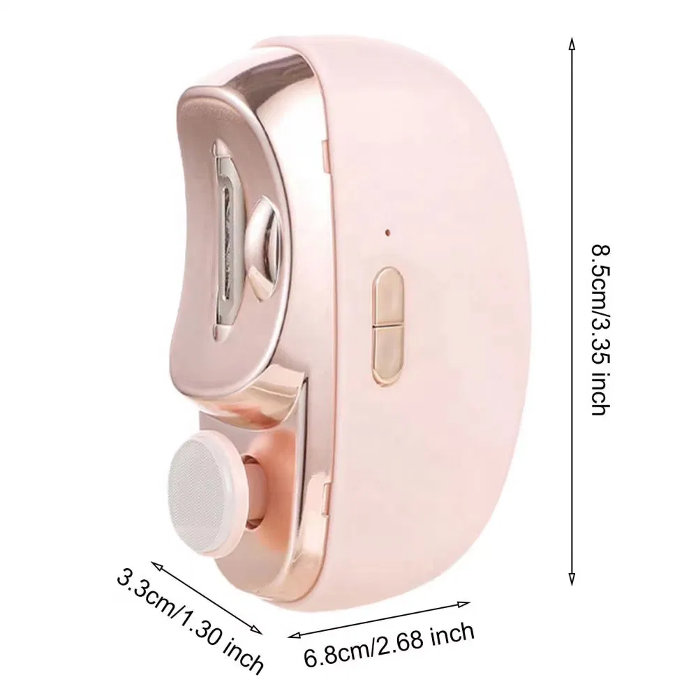 Automatic Multifunctional 2 in 1 Electric Manicure Care Tool Rechargeable Baby Nail Art Clipper with Light