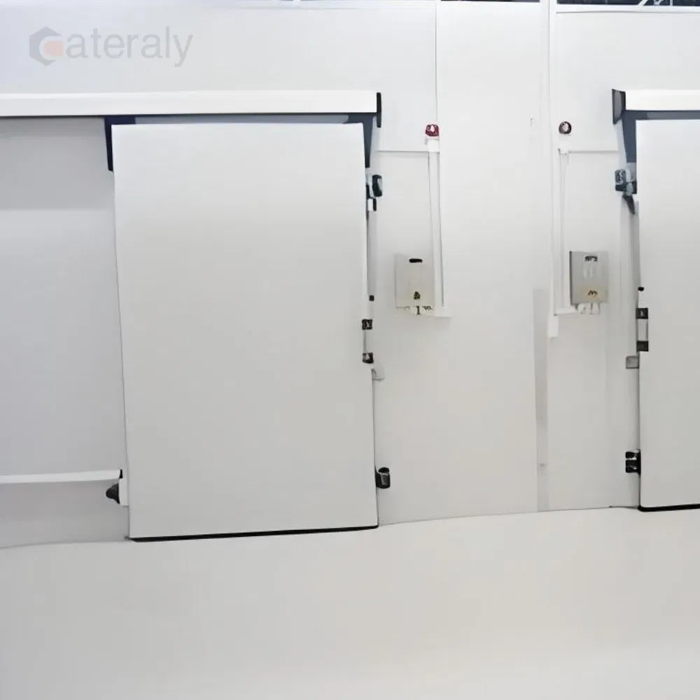 Premium Cold Room Door with Weather-Resistant Automatic Sliding System