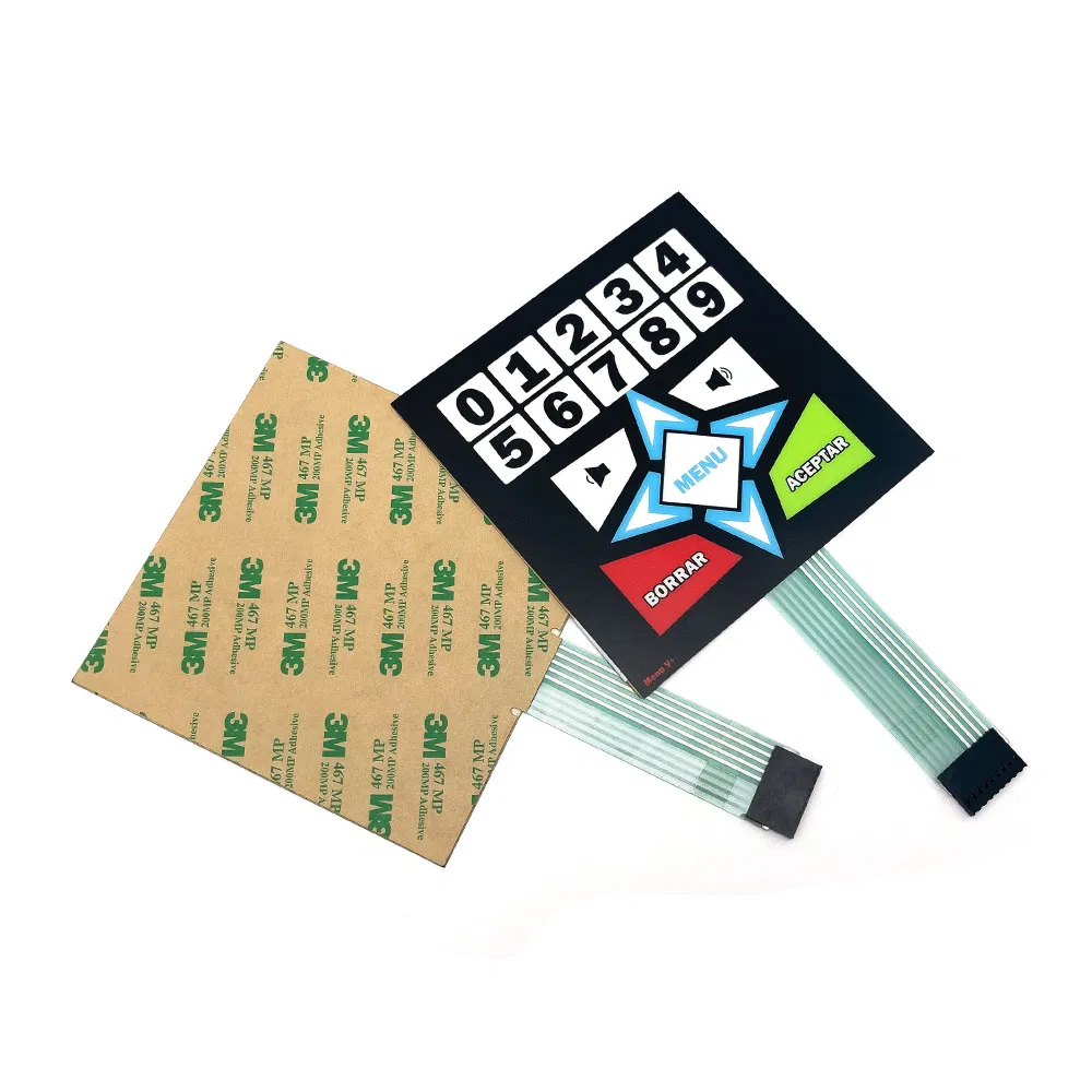 Custom Flexible Metal Dome Membrane Switch for Entertainment Electronics