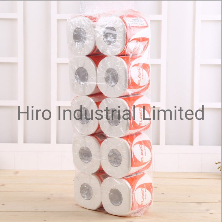 Stock Recycled Virgin Bamboo Household Toilet Paper Roll