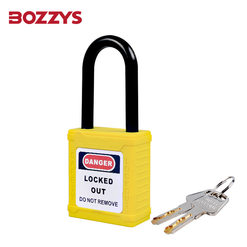 Nylon Shackle Padlock Safety Padlock