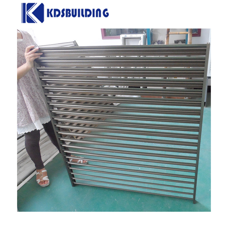 Outdoor Aluminum Fixed Louver Aluminium Metal Shutter Blind Window