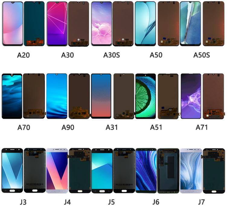 Wholesale OLED Original Quanlity Mobile Phone Pantalla LCD for Sam A10 A20 A30 A40 A50 A60 A70 A80 Touch Screen for M20 A10s A20s A30s A40s A50s