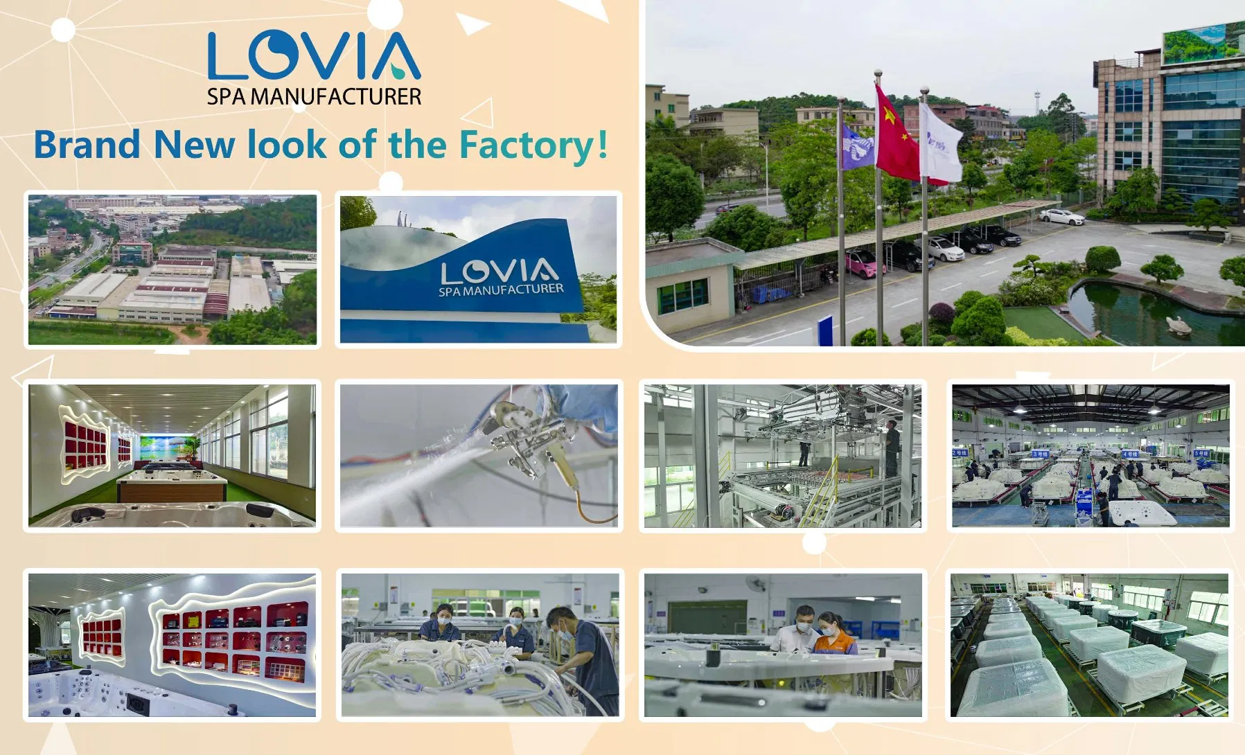 Luxury Acrylic Balboa System 7 Person Hot Tub Hydro Massage Whirlpool SPA Bathtub