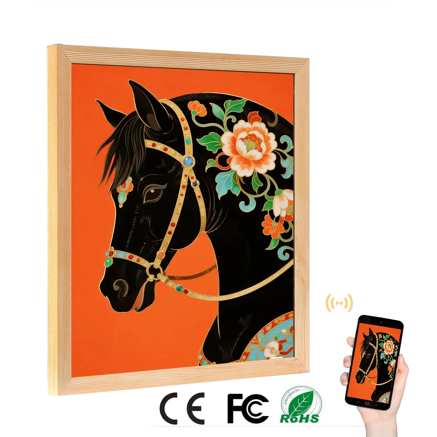 Bright 800 Nits Ultra HD LCD Screen for Vibrant Images