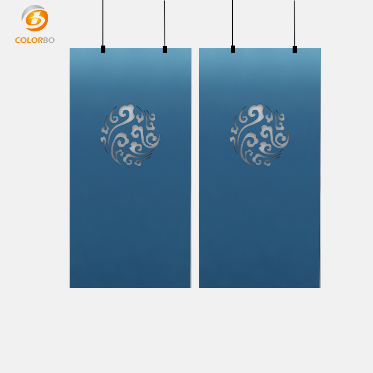 Hollow out Made In China Divider Customized PET Panel Space Partition screen