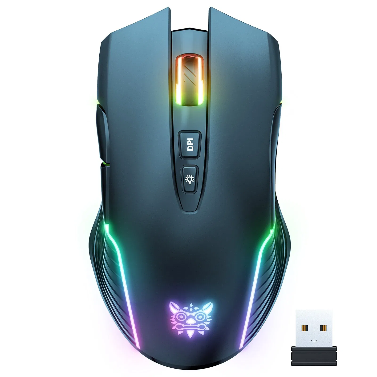 Onikuma CW905: Беспроводная игровая мышь с RGB-подсветкой