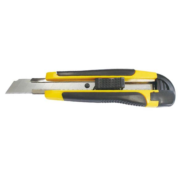 Hand Tool - Utility Knife with Plastic Double Color Handle