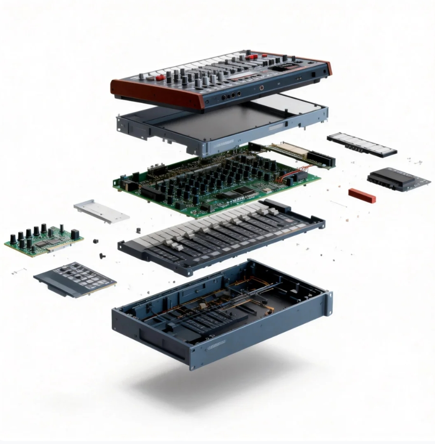 High-Performance Programmable Sequential Multi-Channel Universal Power Controller with RS232 Remote Cascade Delay Timer for Audio Mixer Equipment