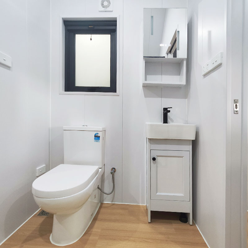 as/Us Modular Home Prefab Tiny Houses on Wheels with Bedroom for Airbnb