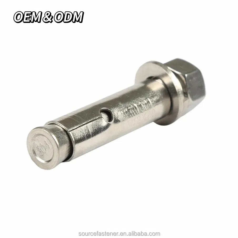 Factory Direct Sales Expansion Bolts Holes Color Zinc Plated Pulling Expansion Anchor Bolt