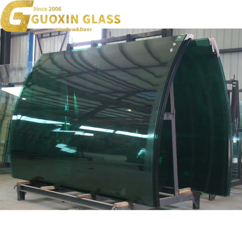 Durable Tempered Curved Glass - Ideal for Insulated Curtain Walls
