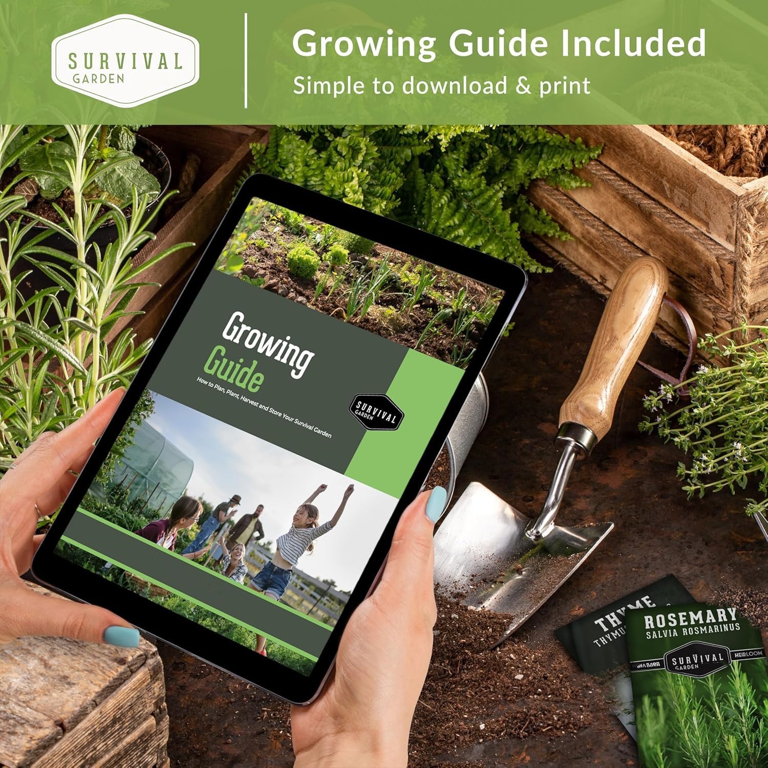 Набор семян для сада 30 упаковок овощи фрукты не-GMO