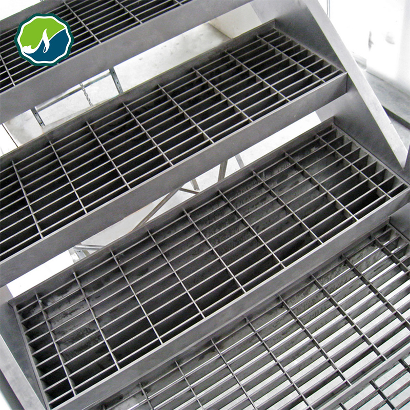 Serrated Bar Grating Welding Flat 8 mm Heavy Duty Drain Cover Bar Grate for Drainage