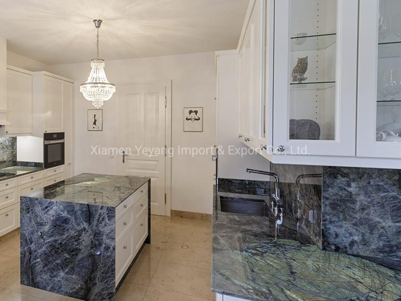Grey Marble Stone/Tiles/Slab/Countertop for Kitchen Countertop/Bathroom/Vanity/Worktop/Table Top